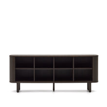 Load image into Gallery viewer, Mailen 2 door sideboard in ash veneer with a dark finish 180 x 75 cm - image 5