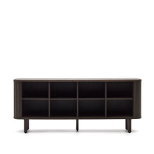 Load image into Gallery viewer, Mailen 2 door sideboard in ash veneer with a dark finish 180 x 75 cm - image 6