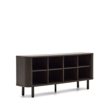 Load image into Gallery viewer, Mailen 2 door sideboard in ash veneer with a dark finish 180 x 75 cm - image 8