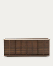 Load image into Gallery viewer, Onix sideboard with a walnut veneer in a dark finish, 200 x 80 cm FSC Mix Credit