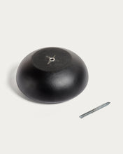 Load image into Gallery viewer, Nadue set of 3 solid beech wood wall hooks with a black finish - image 4