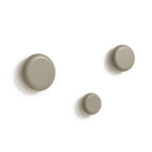 Load image into Gallery viewer, Nadue set of 3 solid beech wood wall hooks with a grey finish