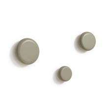 Load image into Gallery viewer, Nadue set of 3 solid beech wood wall hooks with a grey finish - image 2