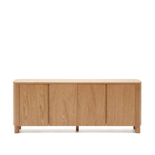 Load image into Gallery viewer, Salaya sideboard in ash plywood FSC Mix Credit, 200 cm x 79 cm