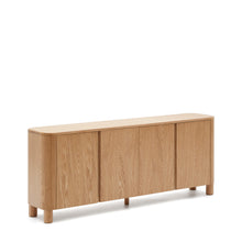 Load image into Gallery viewer, Salaya sideboard in ash plywood FSC Mix Credit, 200 cm x 79 cm - image 4