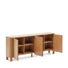 Load image into Gallery viewer, Salaya sideboard in ash plywood FSC Mix Credit, 200 cm x 79 cm - image 5