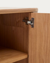 Load image into Gallery viewer, Salaya sideboard in ash plywood FSC Mix Credit, 200 cm x 79 cm - image 12