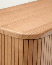 Load image into Gallery viewer, Mailen bathroom cupboard in ash veneer in a natural finish, 90 x 45 cm - image 12