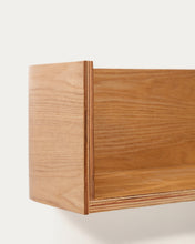 Load image into Gallery viewer, Octavia shelf made of ash plywood FSC Mix Credit 90 x 20 cm - image 4