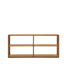 Load image into Gallery viewer, Maymai shelf with solid oak structure 180 x 81 cm