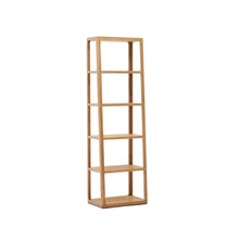 Load image into Gallery viewer, Maymai shelf with solid oak structure 60 x 193 cm - image 4