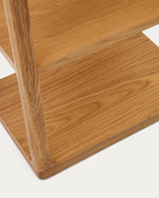 Load image into Gallery viewer, Maymai shelf with solid oak structure 60 x 193 cm - image 8