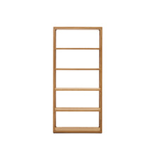 Load image into Gallery viewer, Maymai shelf with solid oak structure 90 x 193 cm