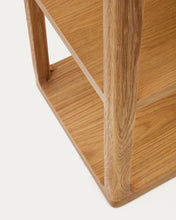 Load image into Gallery viewer, Maymai shelf with solid oak structure 90 x 193 cm - image 6