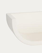 Load image into Gallery viewer, Salaya shelf in lacquered beige ash laminated plywood 60 x 12 cm - image 2
