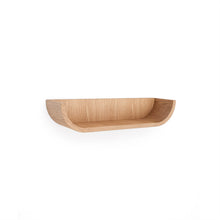 Load image into Gallery viewer, Salaya ash laminated plywood shelf in a natural finish, 60 x 12 cm