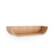 Load image into Gallery viewer, Salaya ash laminated plywood shelf in a natural finish, 60 x 12 cm - image 2