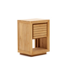 Load image into Gallery viewer, Saula bathroom furniture in solid teak wood with natural finish, 60 x 45 cm - image 3