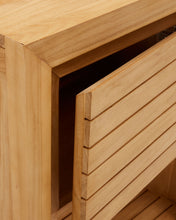 Load image into Gallery viewer, Saula bathroom furniture in solid teak wood with natural finish, 60 x 45 cm - image 10