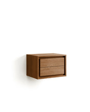 Load image into Gallery viewer, Kenta bathroom furniture in solid teak wood with a natural finish, 60 x 45 cm - image 2