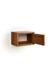 Load image into Gallery viewer, Kenta bathroom furniture in solid teak wood with a natural finish, 60 x 45 cm - image 9