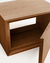 Load image into Gallery viewer, Kenta bathroom furniture in solid teak wood with a natural finish, 60 x 45 cm - image 11