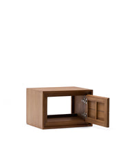 Load image into Gallery viewer, Kenta bathroom furniture in solid teak wood with a walnut finish, 60 x 45 cm - image 6