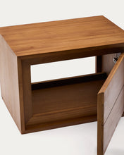 Load image into Gallery viewer, Kenta bathroom furniture in solid teak wood with a walnut finish, 60 x 45 cm - image 12
