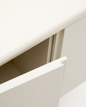 Load image into Gallery viewer, Salaya bathroom furniture in lacquered beige ash laminated plywood 90 x 45 cm - image 7