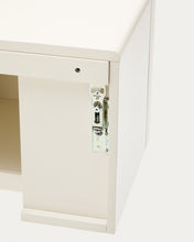 Load image into Gallery viewer, Salaya bathroom furniture in lacquered beige ash laminated plywood 90 x 45 cm - image 10