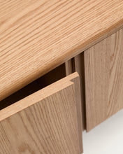 Load image into Gallery viewer, Salaya ash laminated plywood bathroom cupboard in a natural finish, 90 x 45 cm - image 11