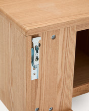 Load image into Gallery viewer, Salaya ash laminated plywood bathroom cupboard in a natural finish, 90 x 45 cm - image 13