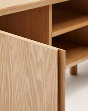 Load image into Gallery viewer, Salaya TV stand in ash plywood FSC Mix Credit, 200 cm x 52 cm - image 9