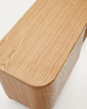 Load image into Gallery viewer, Salaya TV stand in ash plywood FSC Mix Credit, 200 cm x 52 cm - image 10