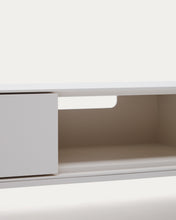 Load image into Gallery viewer, Vedrana TV 3-drawer cabinet white lacquered MDF 195 x 35 cm - image 9