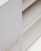 Load image into Gallery viewer, Vedrana 3-door sideboard white lacquered MDF 195 x 80 cm - image 11