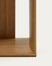 Load image into Gallery viewer, Litto set of 4 modular shelving units in oak wood veneer, 168 x 76 cm - image 15