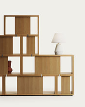 Load image into Gallery viewer, Litto small shelf module in oak veneer, 34 x 38 cm - image 10