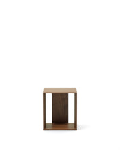 Load image into Gallery viewer, Litto small shelf module in walnut veneer, 34 x 38 cm - image 2