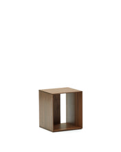 Load image into Gallery viewer, Litto small shelf module in walnut veneer, 34 x 38 cm - image 4