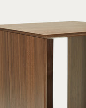 Load image into Gallery viewer, Litto set of 2 modular shelving units in walnut wood veneer, 101 x 76 cm - image 11