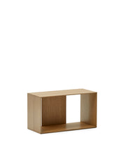 Load image into Gallery viewer, Litto medium shelf module in oak veneer, 67 x 38 cm - image 4