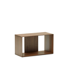Load image into Gallery viewer, Litto medium shelf module in walnut veneer, 67 x 38 cm - image 3