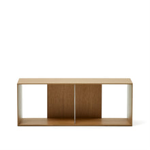 Load image into Gallery viewer, Litto large shelf module in oak veneer, 101 x 38 cm