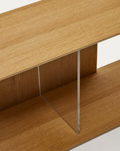 Load image into Gallery viewer, Litto large shelf module in oak veneer, 101 x 38 cm - image 7