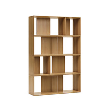 Load image into Gallery viewer, Litto set of 6 modular shelving units in oak wood veneer, 101 x 152 cm - image 4