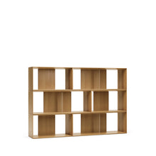 Load image into Gallery viewer, Litto set of 6 modular shelving units in oak wood veneer, 168 x 114 cm - image 3
