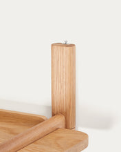 Load image into Gallery viewer, Sitra modular shelf, 3 solid oak wood shelves in a natural finish, 90 cm, FSC Mix Credit - image 8