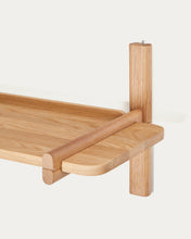 Load image into Gallery viewer, Sitra modular shelf, 1 solid oak wood shelf in a natural finish, 110 cm, FSC Mix Credit - image 4