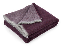 Load image into Gallery viewer, Kersey Throw - Damson
